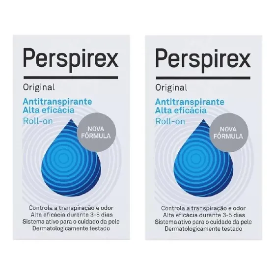 Kit Perspirex Original Antitranspirante Roll On 2un De 20ml