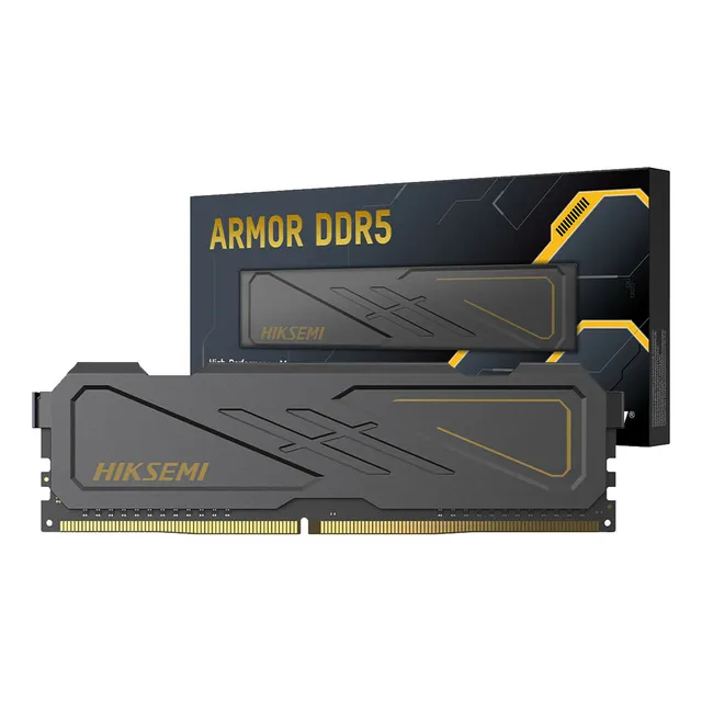 MEMORIA RAM DDR5 16GB 4800MHZ HIKSEMI ARMOR BLACK GAMING PC