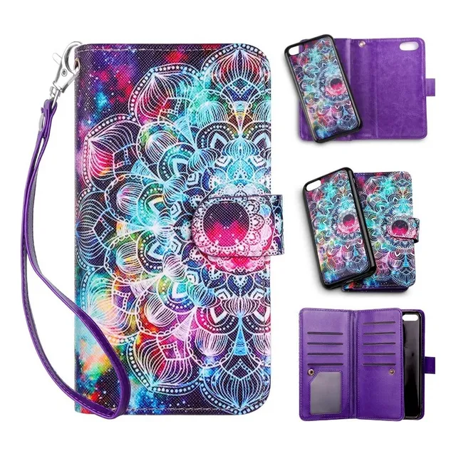 Funda 2 En 1 Magnética Tipo Cartera Para iPhone 6 iPhone 6s
