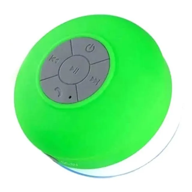 Parlante Ducha/waterproof Bluetooth Portatil Recargable Color Verde