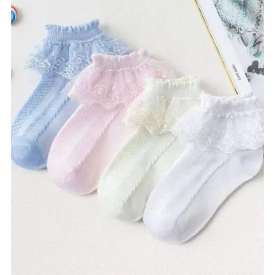Medias De Fiesta Para Niñas 4/7 Años