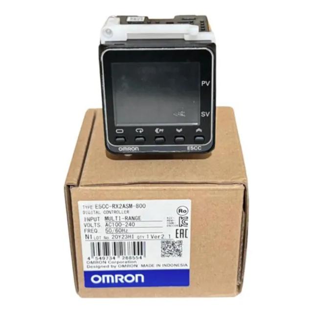 Omron Controlador / Pirometro De Temperatura E5cc-rx2asm-800