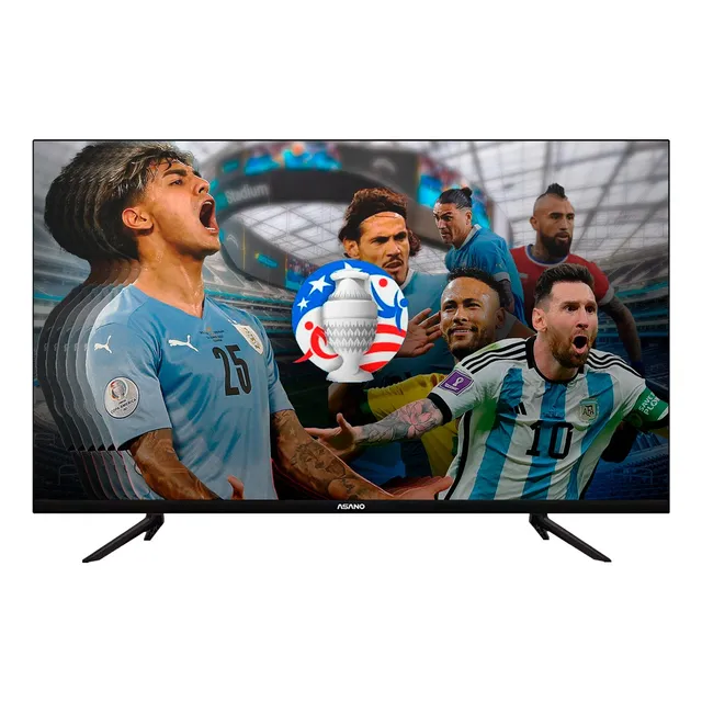 Smart Tv Asano 50'' 4k Android 13 Uhd 4k Wifi Frameless 50d1