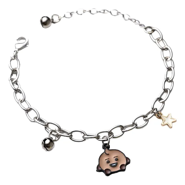 Pulsera De Bts Bt21 Personaje Shooky Miembro Suga Kpop Corea