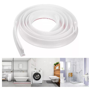 Barreira De Água De Silicone Para Banheiro, Limite De 1,5 M Barreira De Água De Silicone Para Banheiro, Limite De 1,5 M