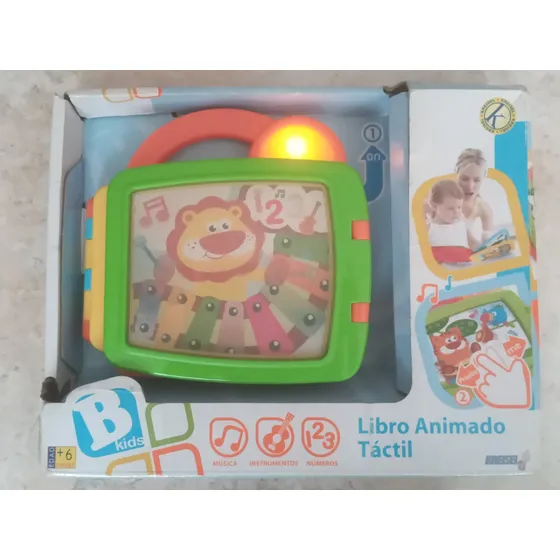 Juguete Libro Animado Táctil Nuevo Por10$