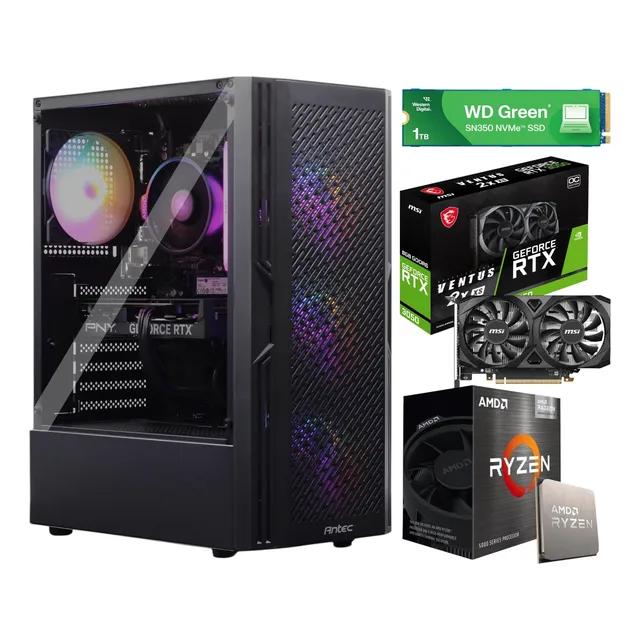 Pc Gamer Ryzen 7 5700g 1 Tb M.2 Ssd 32gb Ddr4 Ram Rtx 3050