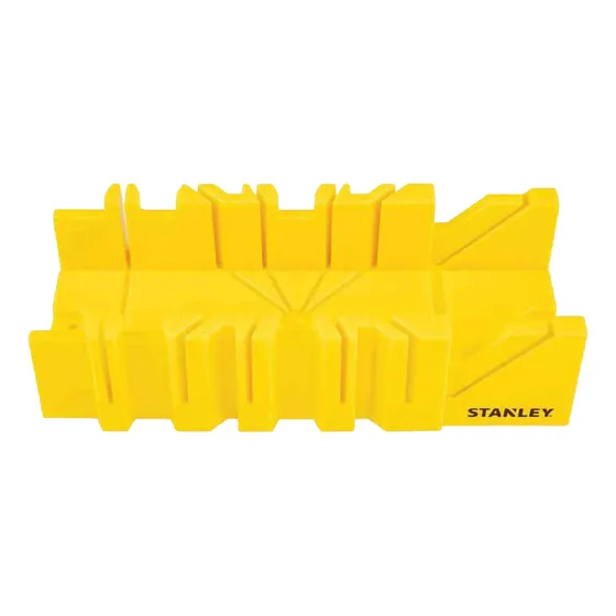 Caja Plástica De Inglete Stanley Amarillo 1/2 X 5 1/2