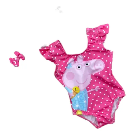Body Maiô Infantil Peppa Pig