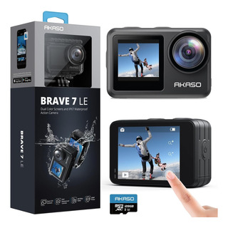 Akaso Cámara Deportiva Brave 7 Le Wifi 4k30fps Con 128gb U3 Akaso Cámara Deportiva Brave 7 Le Wifi 4k30fps Con 128gb U3