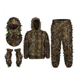 Traje Ghillie Para Hombres Pantalones Woodland 3d Leafy Para Traje Ghillie Para Hombres Pantalones Woodland 3d Leafy Para