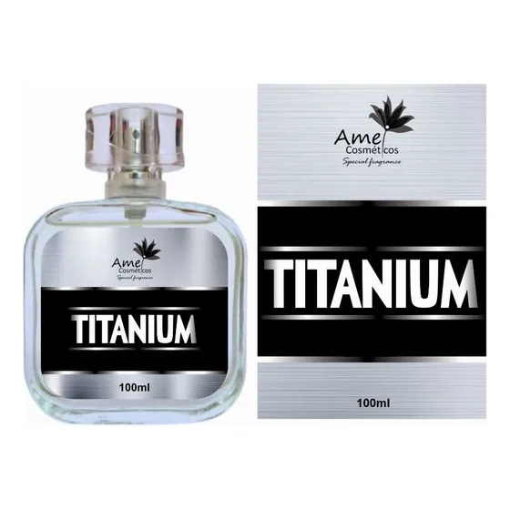 Perfume  Titanium 100ml - Amei Cosméticos