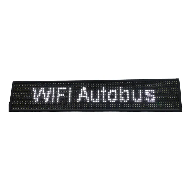 Guía Pantalla Letrero Led Programable Para Autobús Wifi