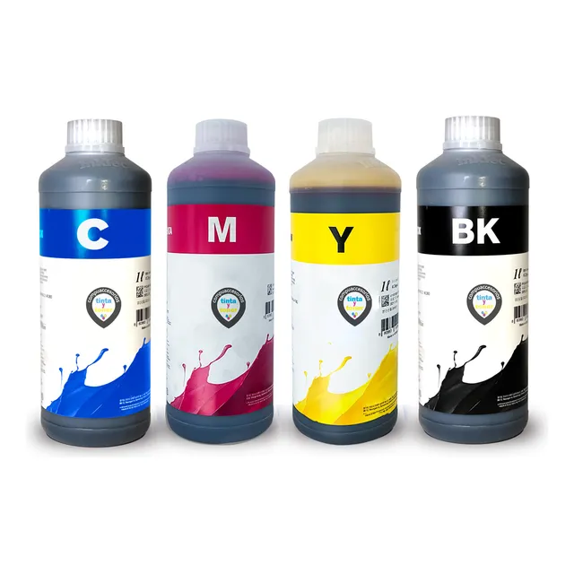 4 Litros De Tinta Inktec Para Uso En Hermano Btd60bk Bt5001