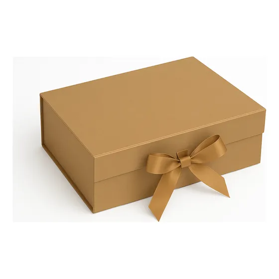 Caixa De Presente Premium Rígida Luxo Com Imã Laço 20x18x8cm