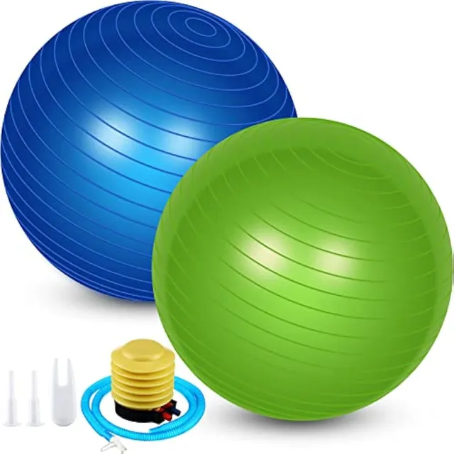 Leyndo 2 Pelotas De Yoga A Granel Grandes De 26