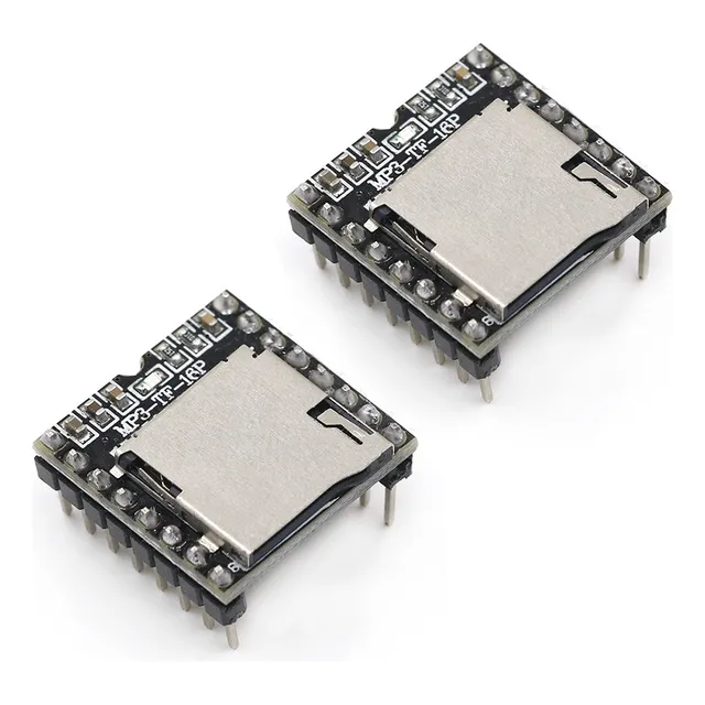 2pcs Mini Modulo Reproductor Mp3 Dfplayer Micro Sd Arduino
