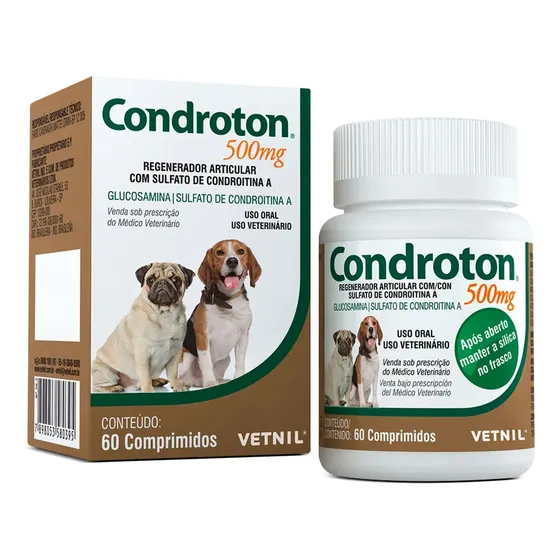 Condroton 500mg 60 Comprimidos
