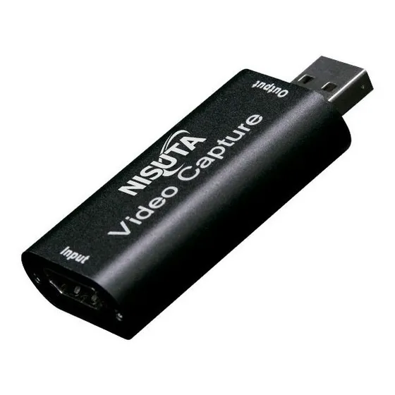 Capturadora De Video Usb Hdmi Nisuta Ps3 Ps4 Xbox One Stream