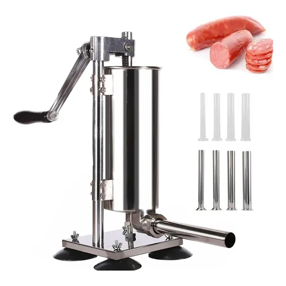 Embutidora Salchichas Acero Inoxidable 6 L Y 3 L Para Cocina
