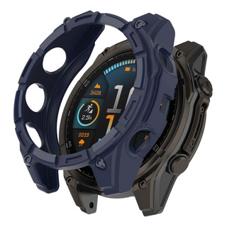 Funda De Reloj De Tpu Hueca Azul Medianoche Para Garmin Feni Funda De Reloj De Tpu Hueca Azul Medianoche Para Garmin Feni