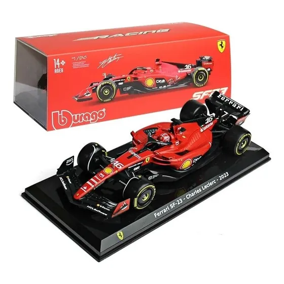 Carro   F1  Escala  1:24 2023 Charles Leclerc Ferrari Sf-23