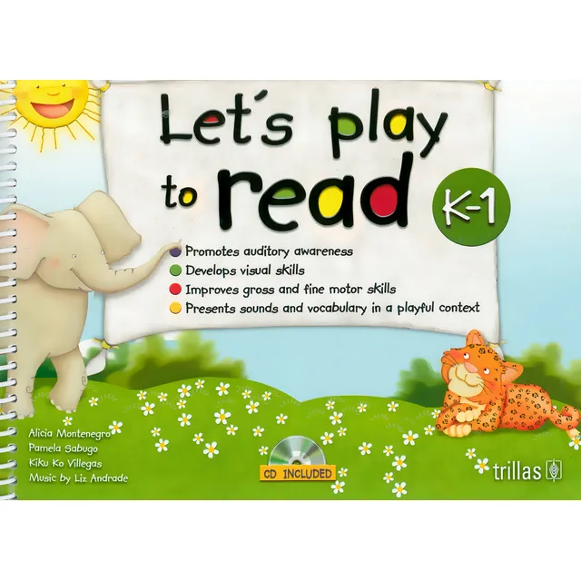 Lets Play To Read K - 1. Preescolar (incluye Cd