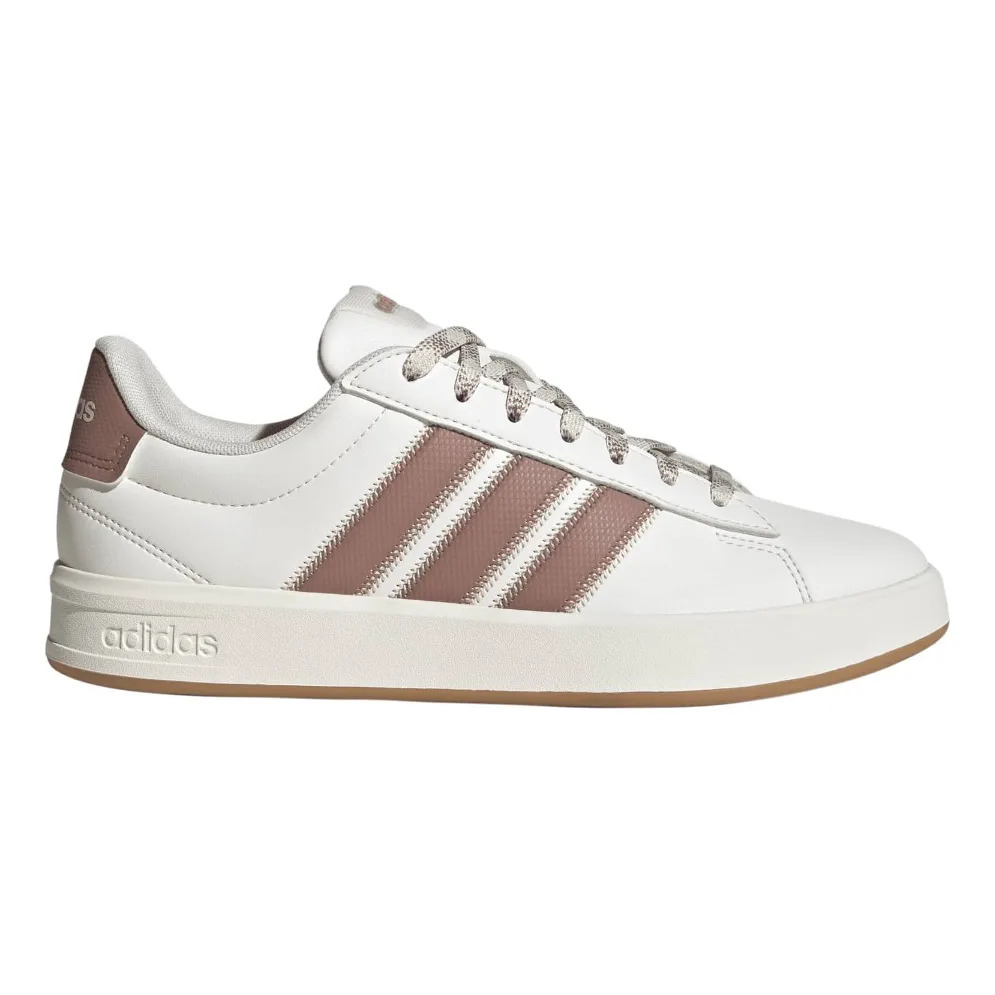 Tênis Feminino Grand Court 3.0 adidas Branco Liso 37 Br Tênis Feminino Grand Court 3.0 adidas Branco Liso 37 Br