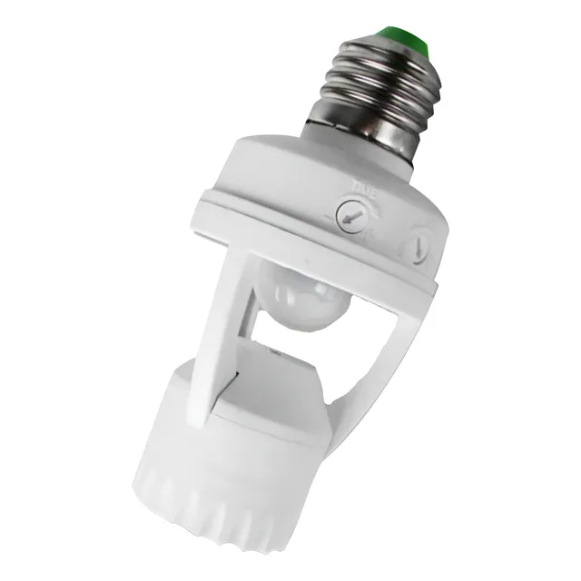 Sensor De Infrarojo Para Bombillo Instalar En Roseta Plafon