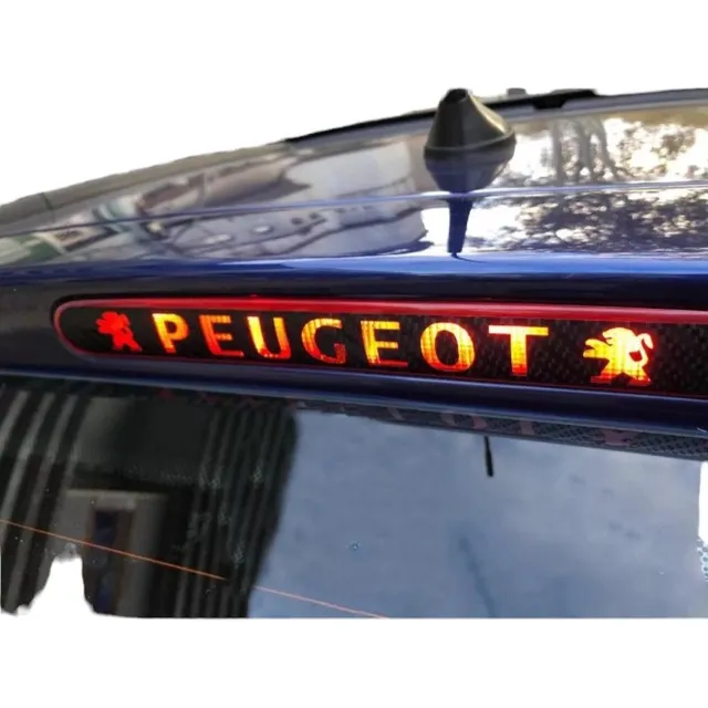 Sticker Calco Tercera Luz Freno Peugeot , 206, 207 ,307
