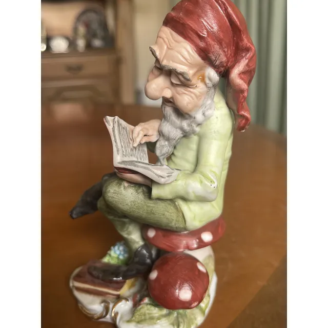 Capodimonte Figura De Porcelana