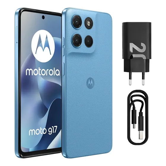Motorola Moto G17 4+128gb Alaskan Blue Azul
