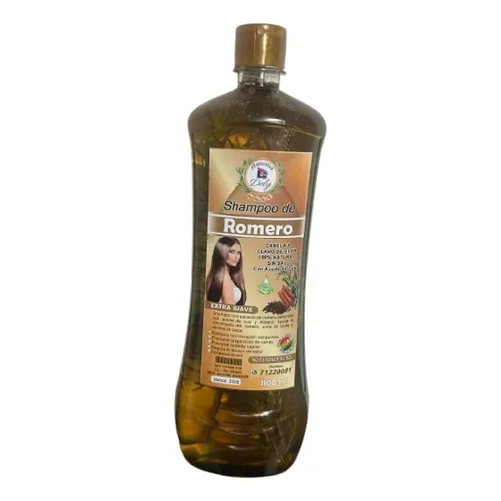 Shampoo De Romero Sin Sal Con Canela Y Clavo De Olor 1100ml | Cuotas sin interés