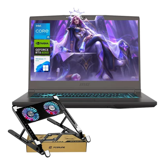 Portátil Para Juegos Msi B13vf, 15.6  Fhd, Intel I5, Rtx