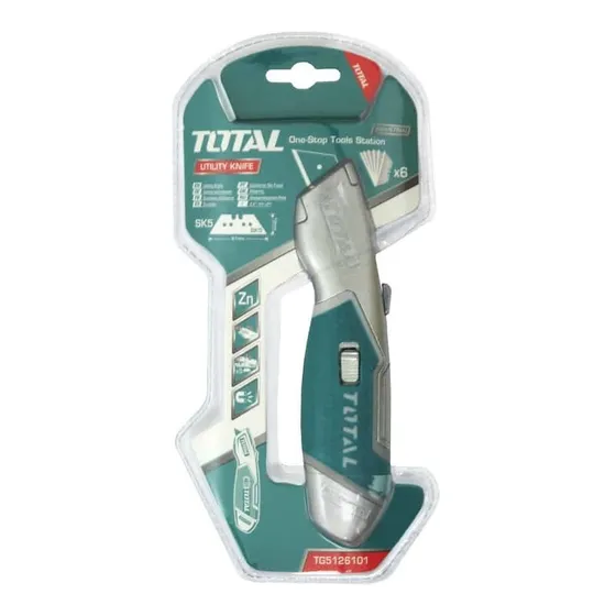 Navaja Cuchilla Exacto Multiusos Marca Total Tools 