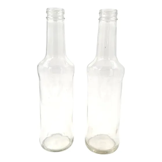 12 Garrafa Long Neck 275ml Transparente Sem Rolha Festa