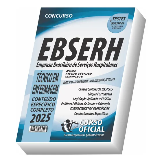 Apostila Ebserh - Técnico Em Enfermagem - Atualizada