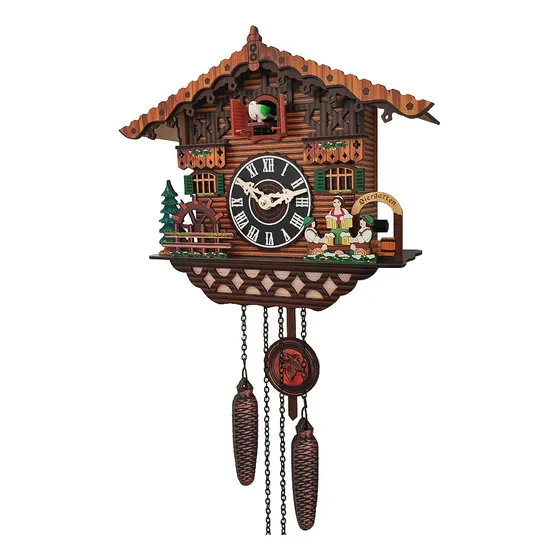 Rc-01 - 2021 Reloj De Pared Moderno Con Forma De Cuco De Mad