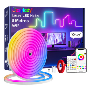 Luz Neon Flex Rgb Wifi Ip68 Tiras Led Luces Para Cuarto Luz Neon Flex Rgb Wifi Ip68 Tiras Led Luces Para Cuarto