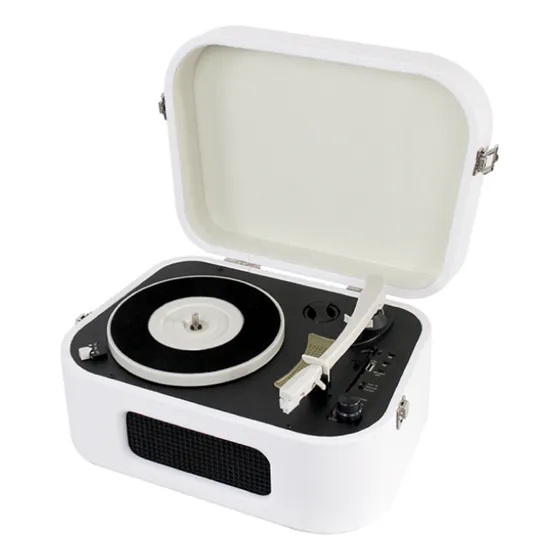 Tocadiscos Bynox Con Bth Cabezal Cerámico Ai-tcd10w-bl 220v