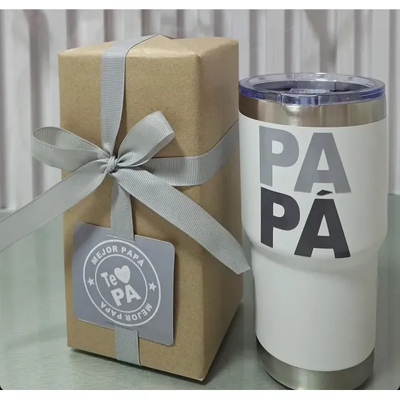 Vaso Térmico Personalizado De 20 Onzas En Acero Inoxidable