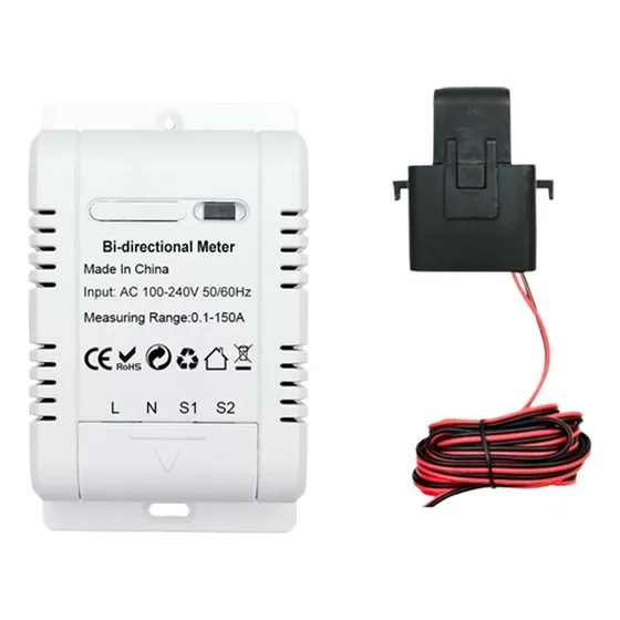 Energía Monofásica Bidireccional Inteligente Tuya Wifi