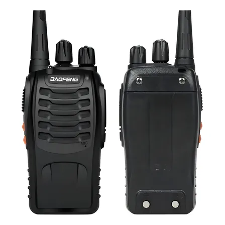 Dos Radio Transmisor Walkie Talkie Bf-888s Baofeng Woki Toki