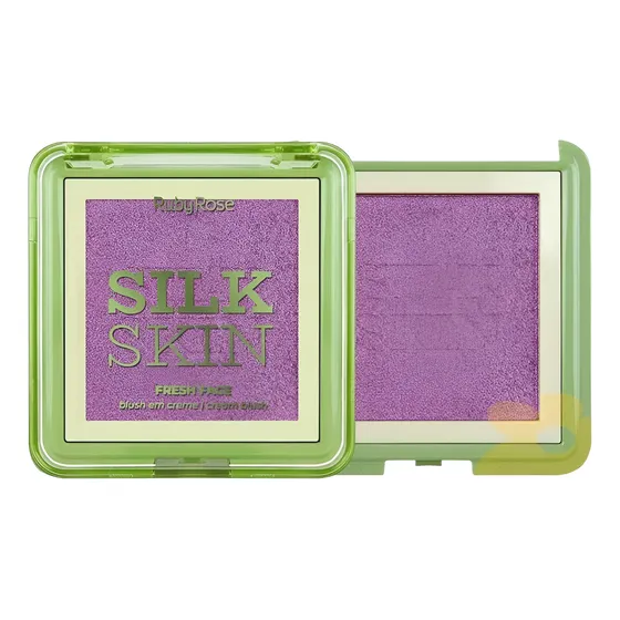 Blush Em Creme Fresh Face Silk Skin Ruby Rose - Varias Cores