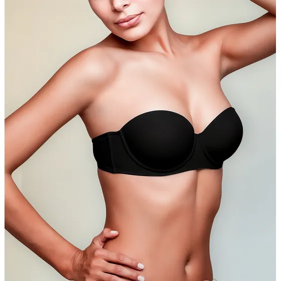 Soutien Copa Sin Breteles Dilady De Lycra Liso 17090 Lumiere