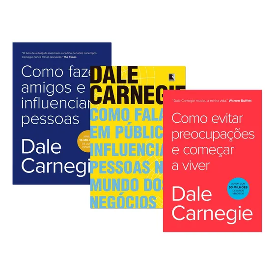 Kit Como Evitar Preocupações E Começar A Viver Fazer Amigos