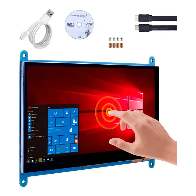 Pantalla Touch 7 Pulgadas Lcd 1024 X 600 Tactil Raspberry Pi
