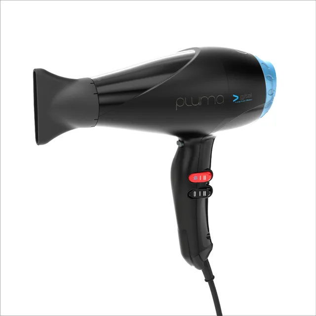 Secadora De Cabello Gama Profesional 2400w Con Difusor Pluma