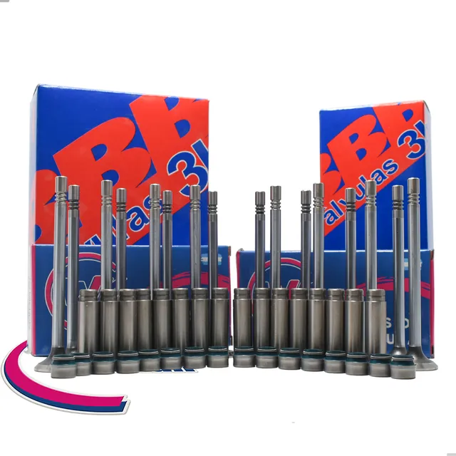 Kit Valvulas + Guias + Retenes Fiat Uno / Palio Fire 1.3 16v