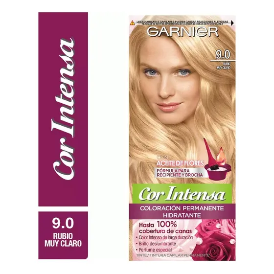 Tintura Cor Intesa Garnier Color Rubio Elige Tono Tono Rubio muy claro 9.0
